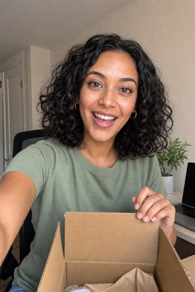 Unboxing reaction
